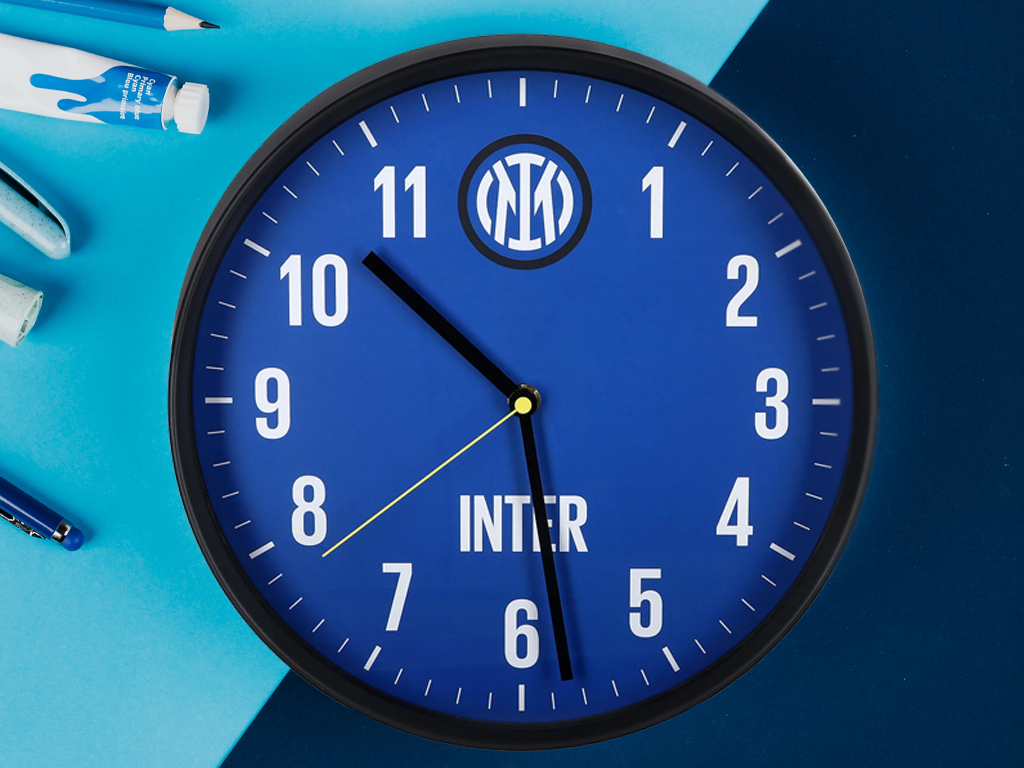 INTER OROLOGIO DA PARETE, ROTONDO | Ellepiu