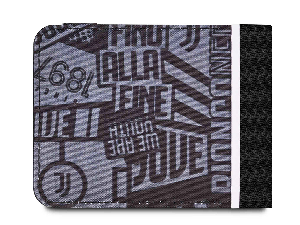 JUVE PORTAFOGLIO CON ELASTICO, NERO | Ellepiu