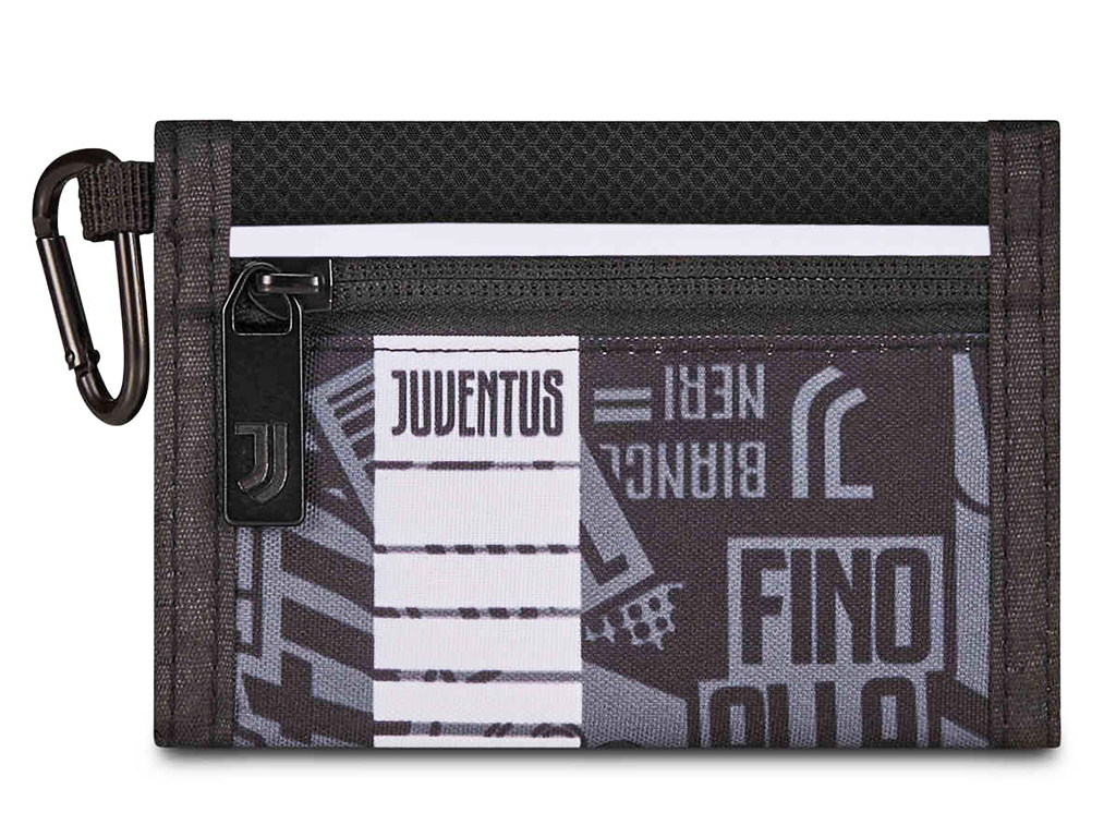 JUVE PORTAFOGLIO VELCRO, MOSCHETTONE | Ellepiu