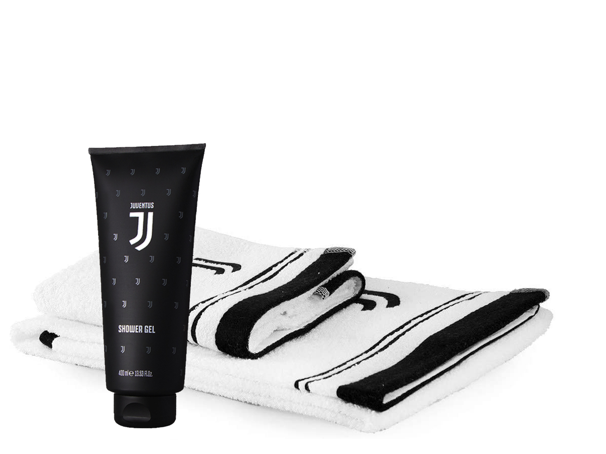 JUVE SET ASCIUGAMANO SPUGNA | Ellepiu