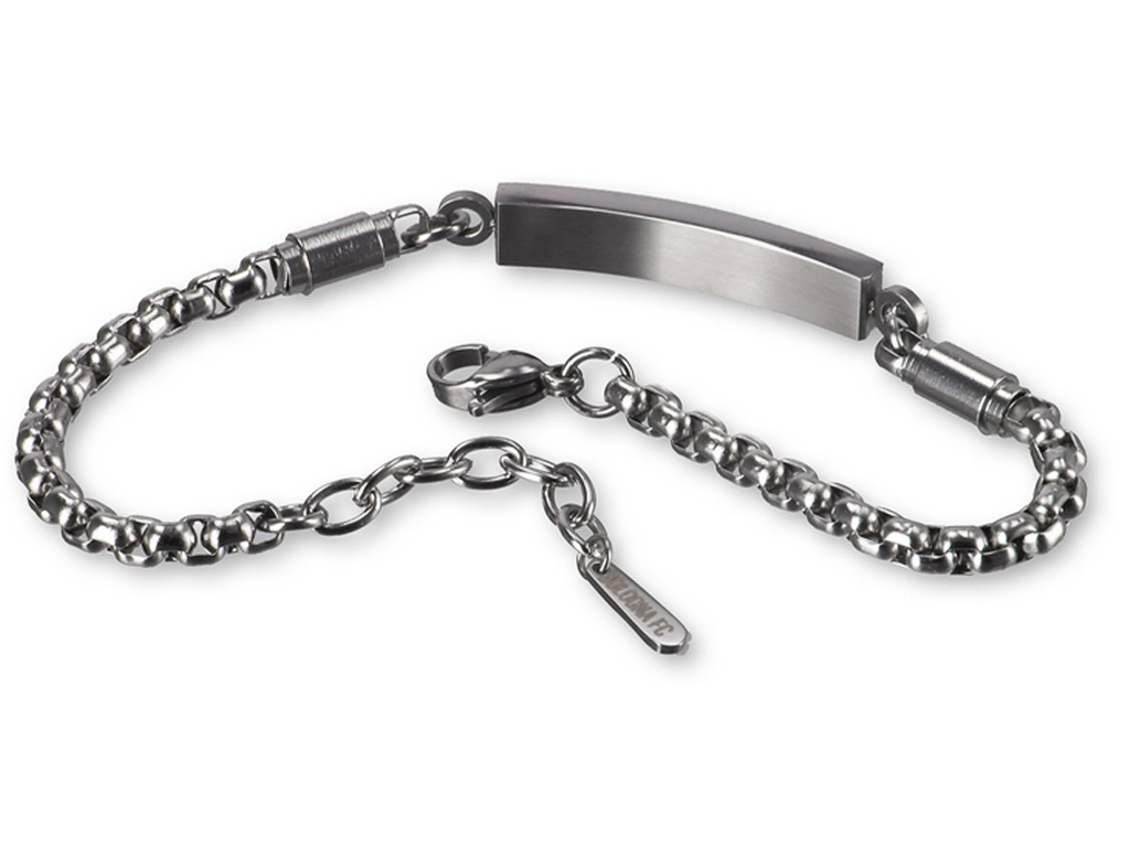 BOLOGNA BRACCIALE ACCIAIO, PLACCA | Ellepiu