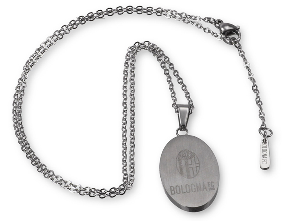 BOLOGNA COLLANA CIONDOLO ACCIAIO, ADULTO | Ellepiu