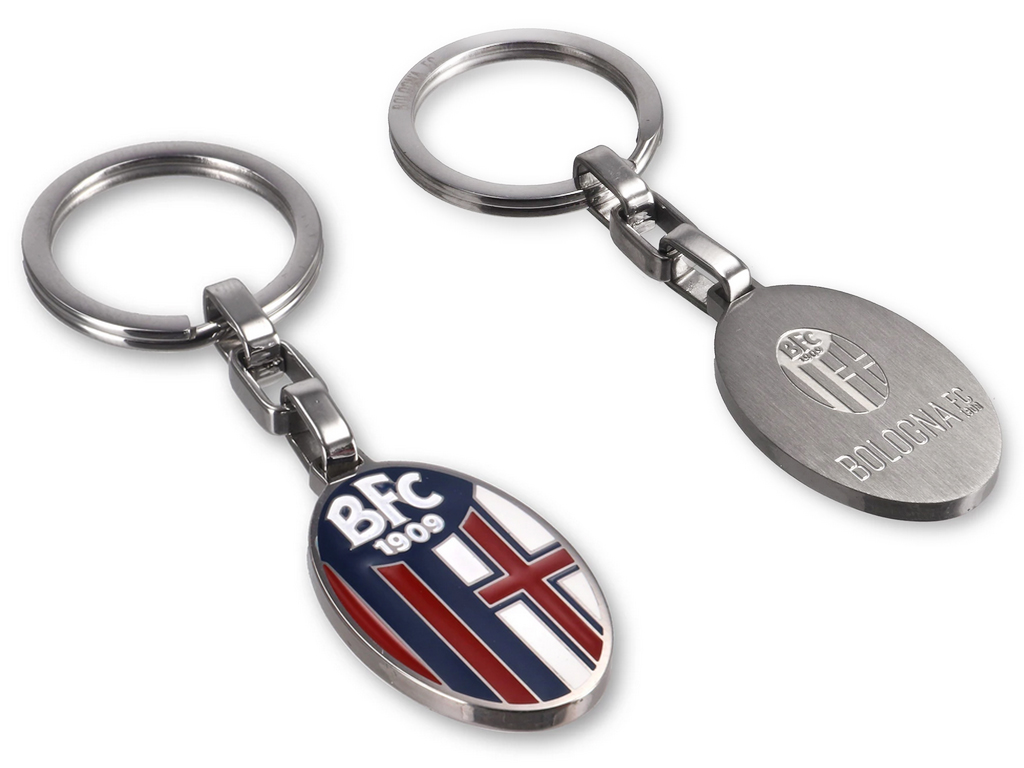 BOLOGNA PORTACHIAVI ACCIAIO, DOUBLE | Ellepiu