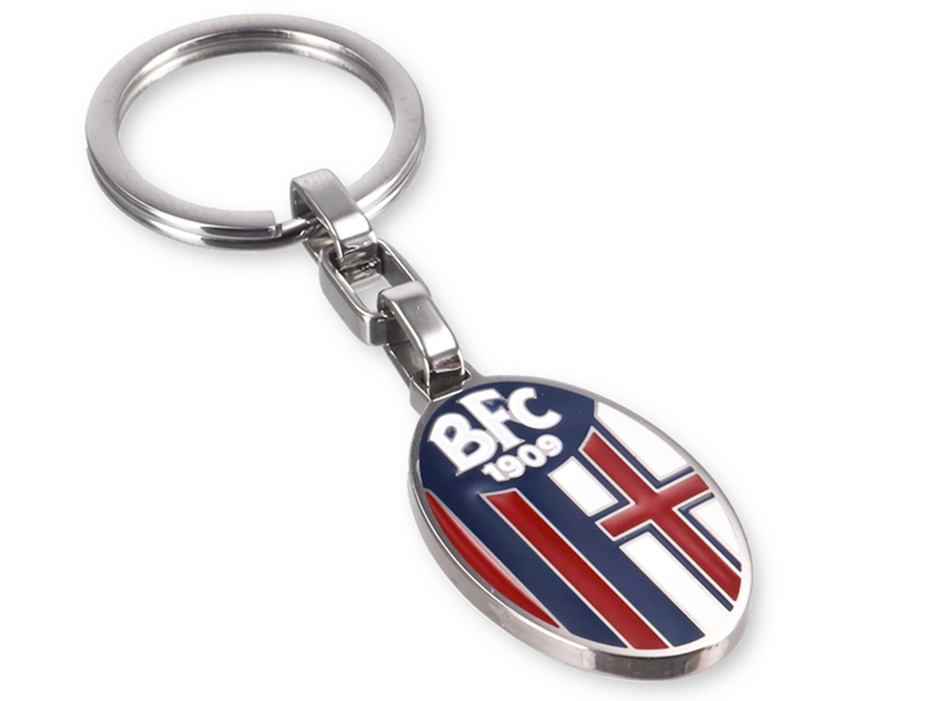 BOLOGNA PORTACHIAVI ACCIAIO, DOUBLE | Ellepiu