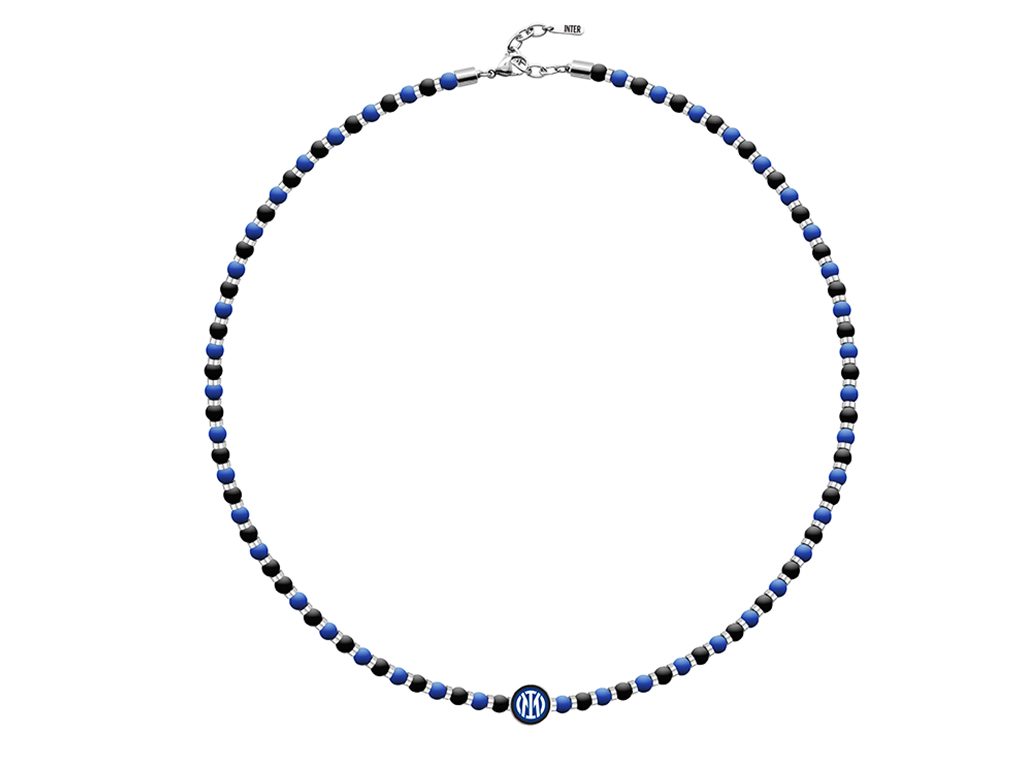 INTER COLLANA CON PIETRE NATURALI, UNISEX | Ellepiu