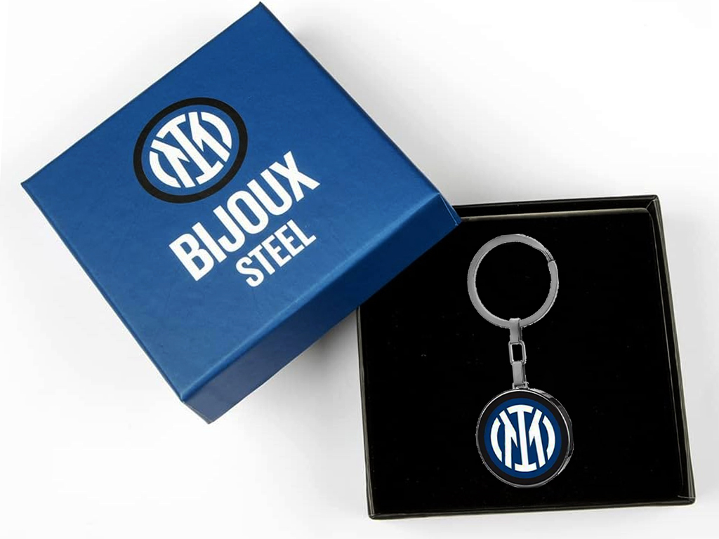 INTER PORTACHIAVI ACCIAIO, DOUBLE | Ellepiu