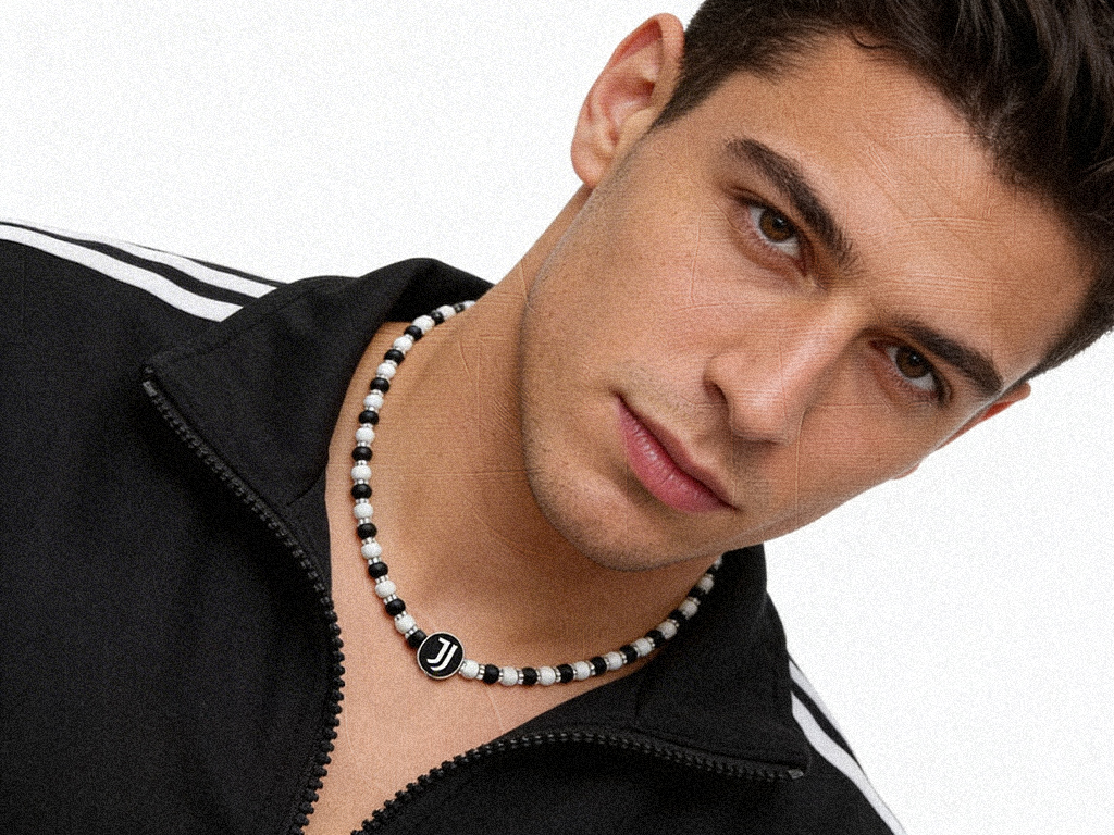 JUVE COLLANA CON PIETRENATURALI, UNISEX | Ellepiu