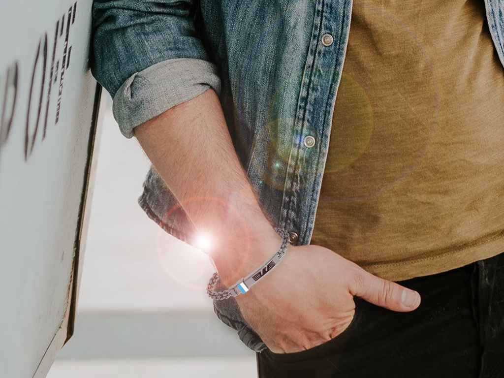 LAZIO BRACCIALE ACCIAIO, AQUILA | Ellepiu