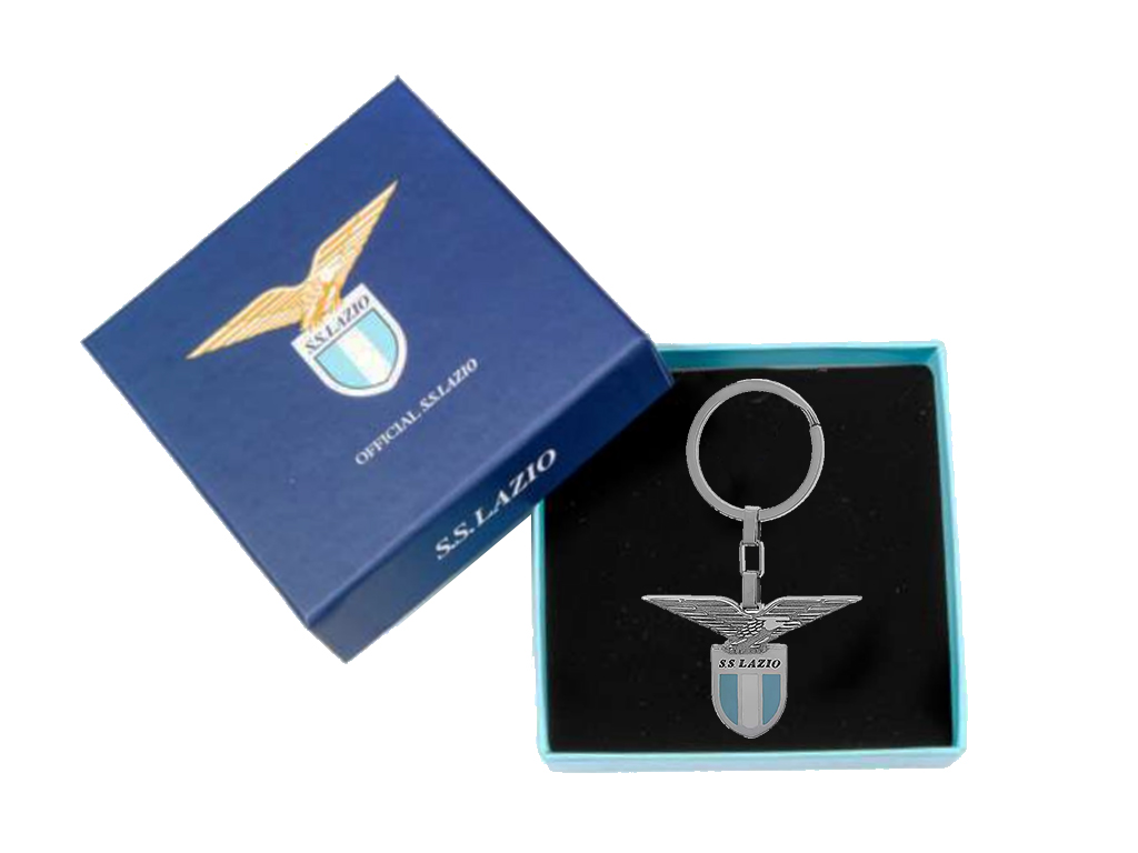 LAZIO PORTACHIAVI ACCIAIO, SAGOMATO | Ellepiu