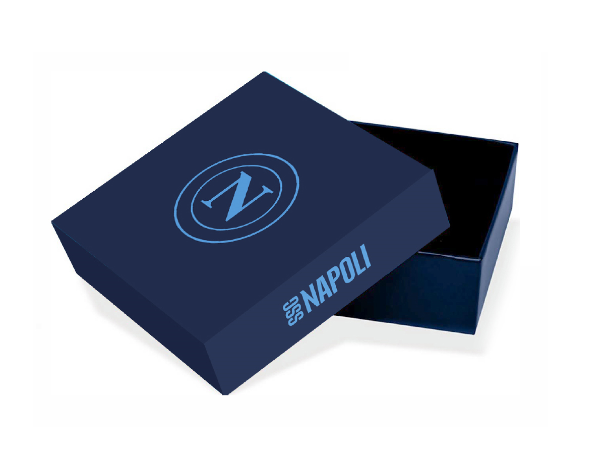 NAPOLI PORTACHIAVI ACCIAIO, LOGO | Ellepiu