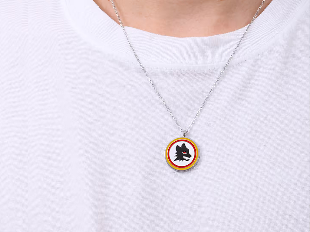 ROMA COLLANA CIONDOLO ACCIAIO, RAGAZZO | Ellepiu