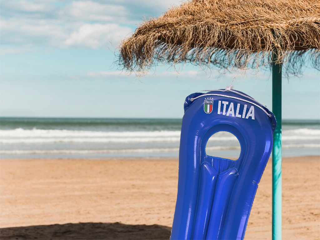 FIGC MATERASSINO DA SPIAGGIA | Ellepiu