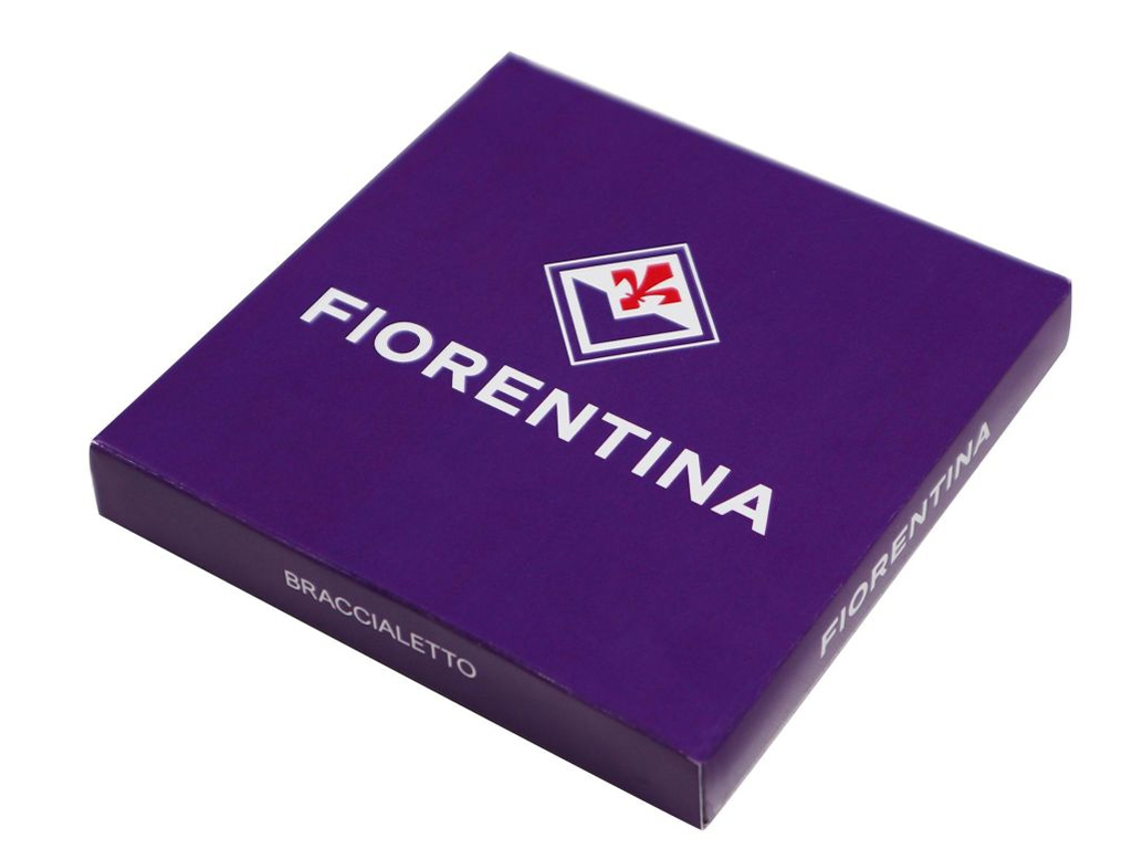 FIORENTINA BRACCIALE SILICONE, PIASTRINA | Ellepiu