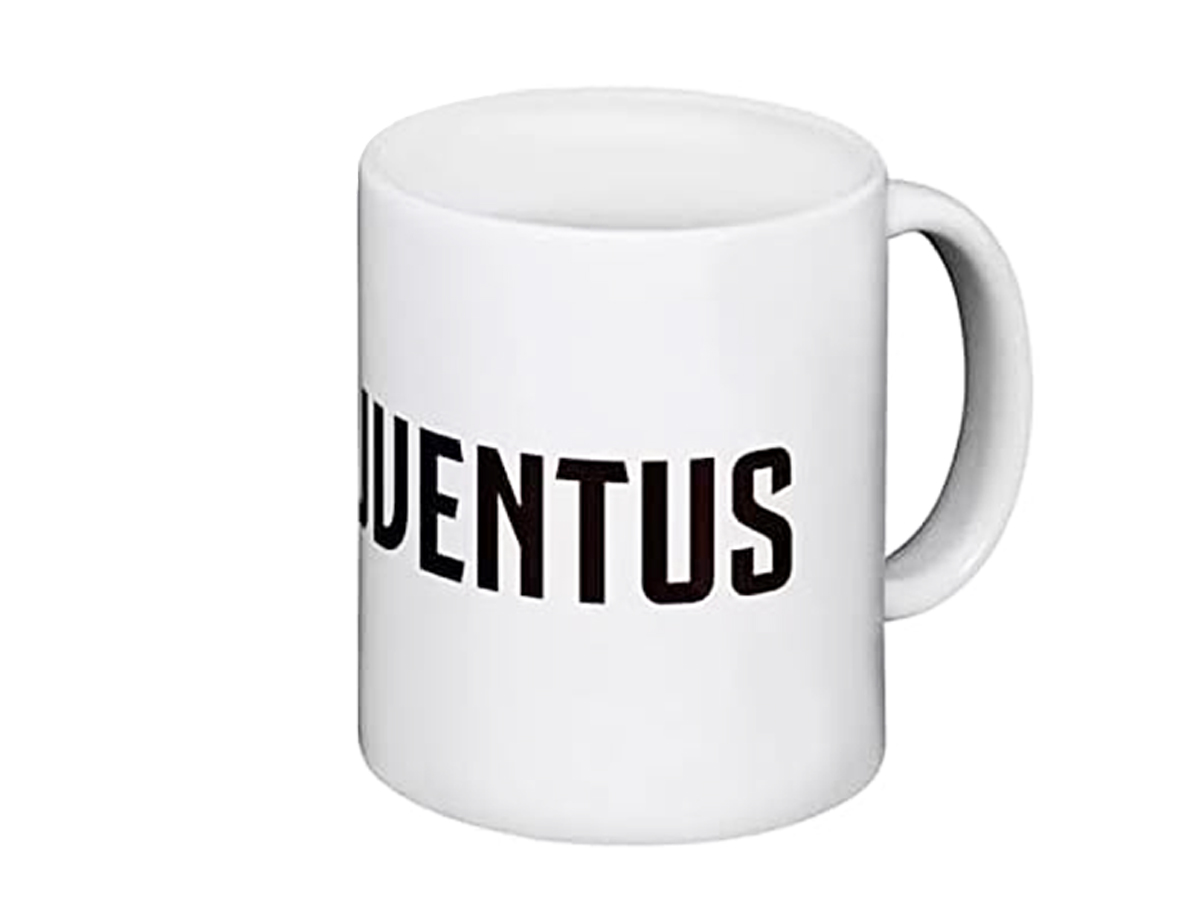 JUVE TAZZA MUG BIANCA CON LOGO | Ellepiu