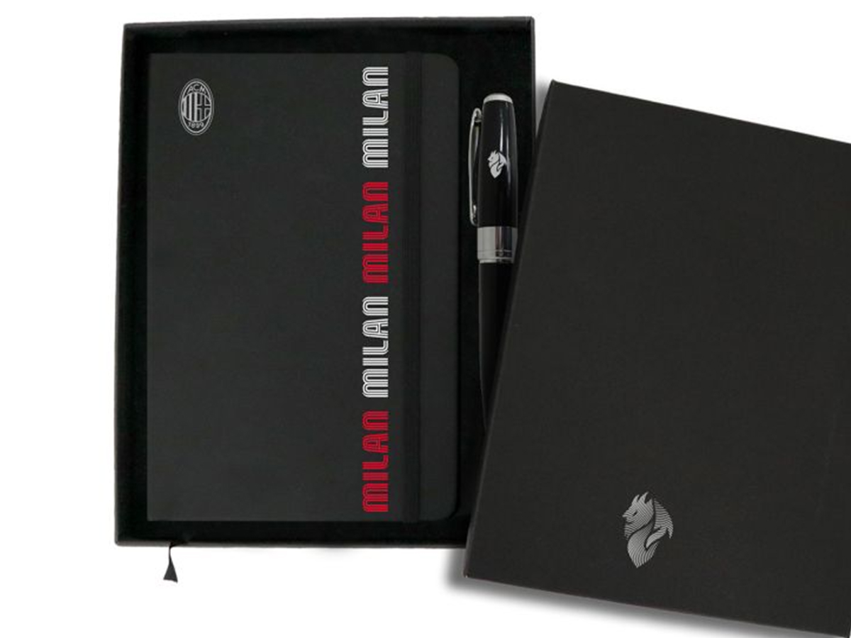 MILAN SET NOTES GRANDE E PENNA, BOX | Ellepiu