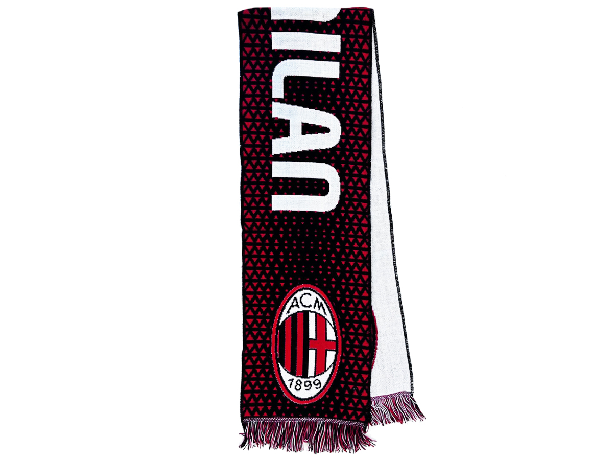 MILAN SCIARPA JACQ. ROMBI ROSSONERI | Ellepiu