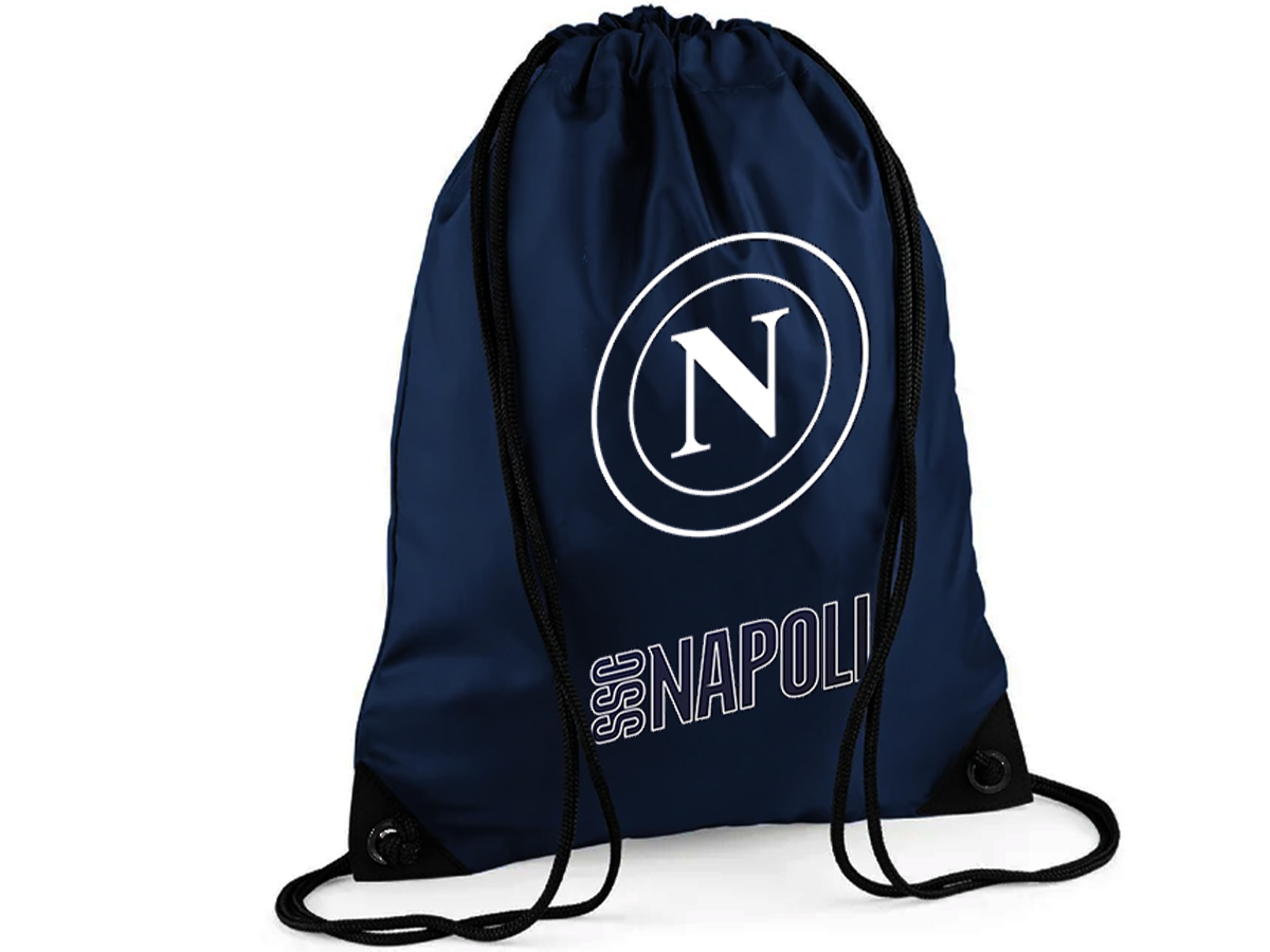 NAPOLI GYM SAC BLU NAVY, LOGO | Ellepiu