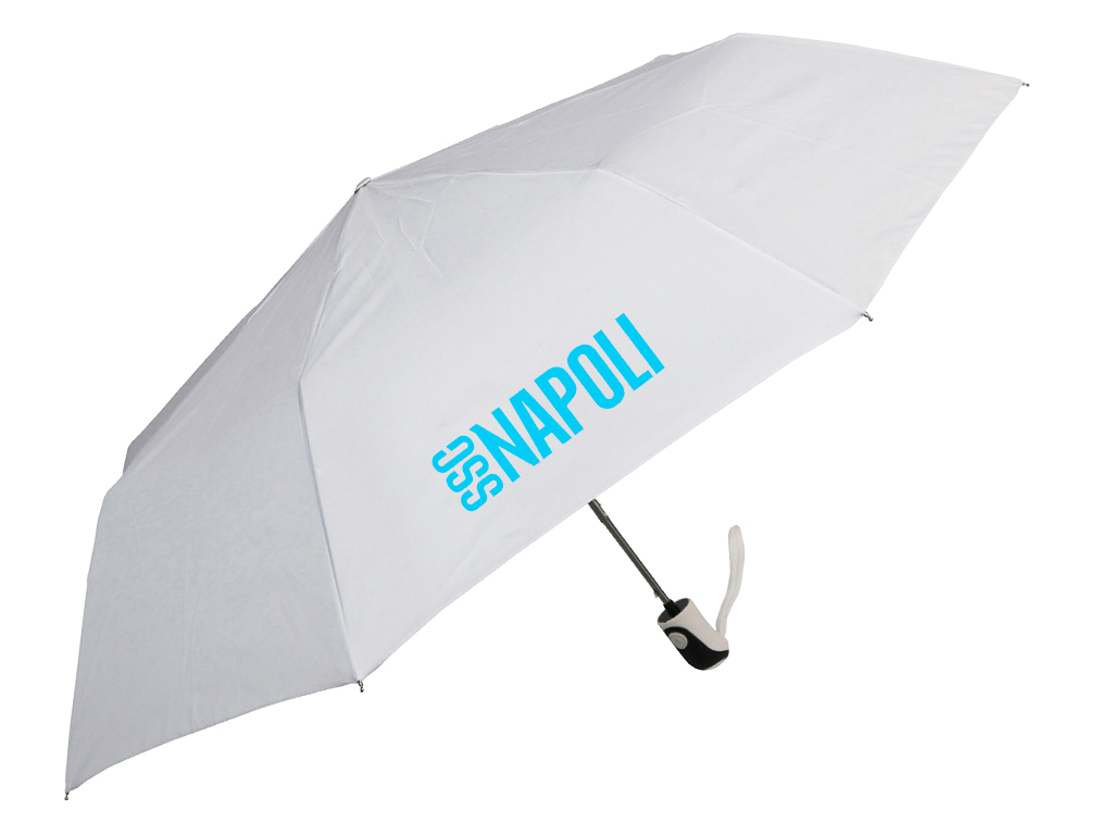 NAPOLI OMBRELLO TASCABILE, BIANCO | Ellepiu