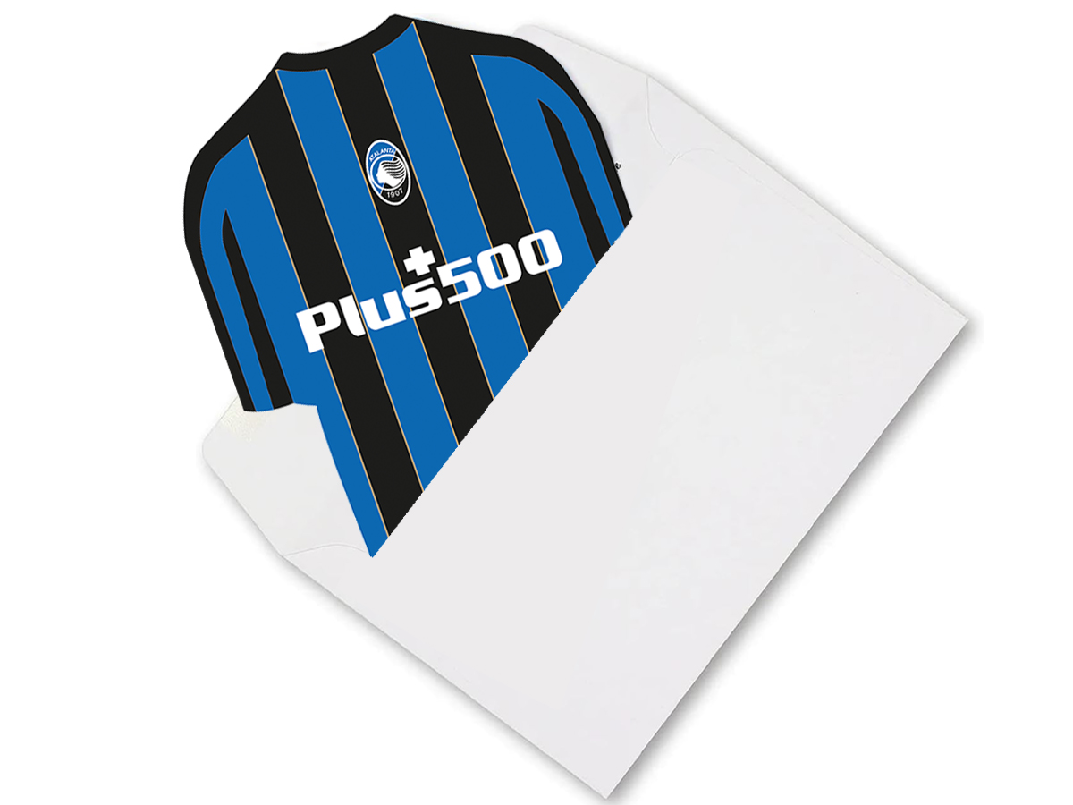 ATALANTA BIGLIETTO AUGURI MAGLIA | Ellepiu