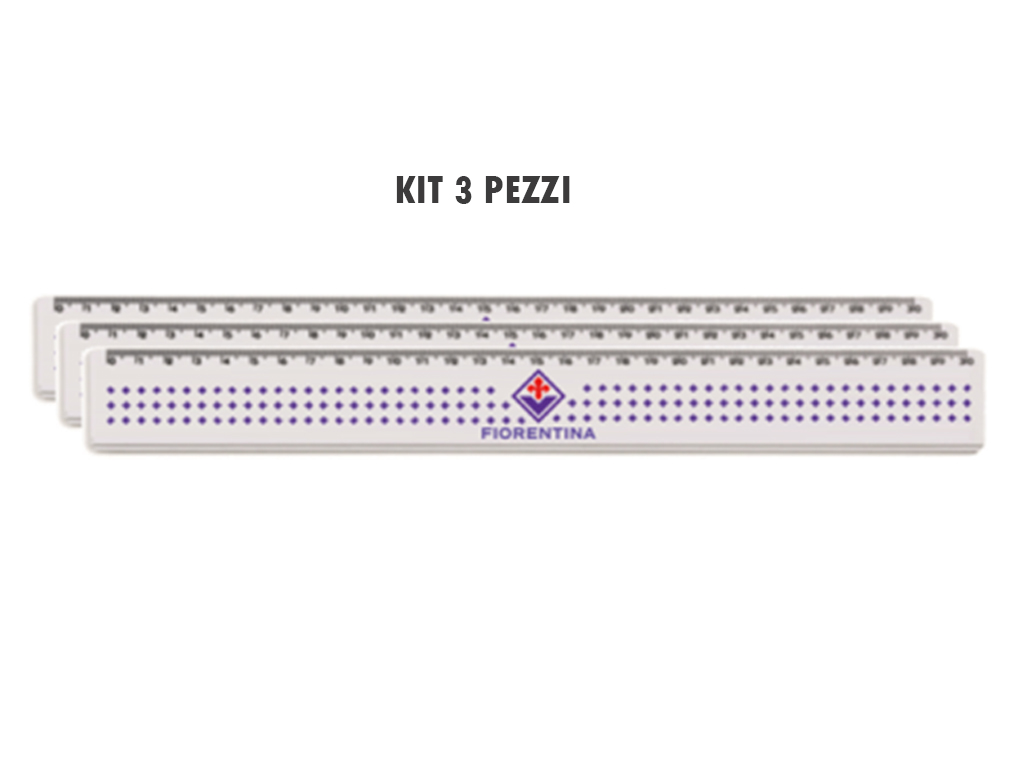 FIORENTINA KIT RIGHELLO,30 CM | Ellepiu