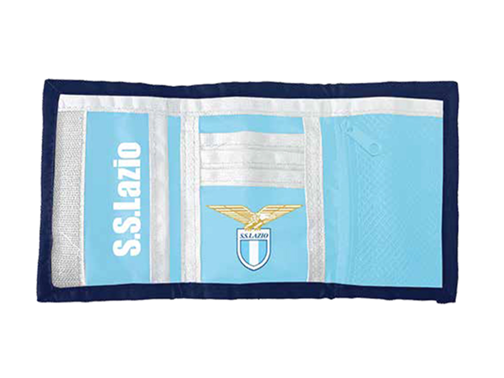 LAZIO PORTAFOGLIO A STRAPPO, LOGO | Ellepiu