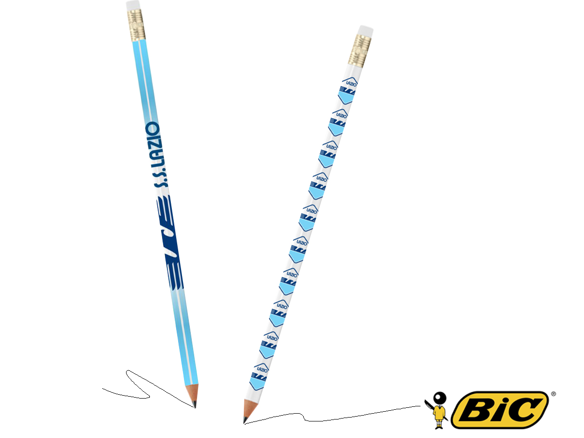 LAZIO KIT MATITA BIC, ASSORTITA | Ellepiu