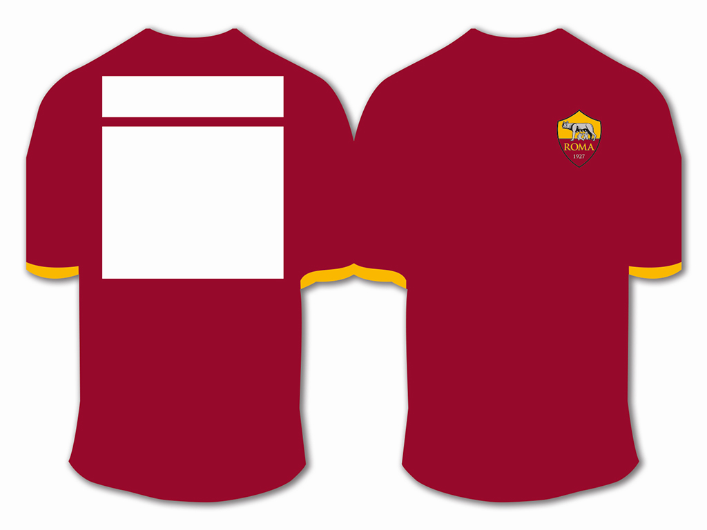 ROMA BIGLIETTO AUGURI, MAGLIA GARA | Ellepiu