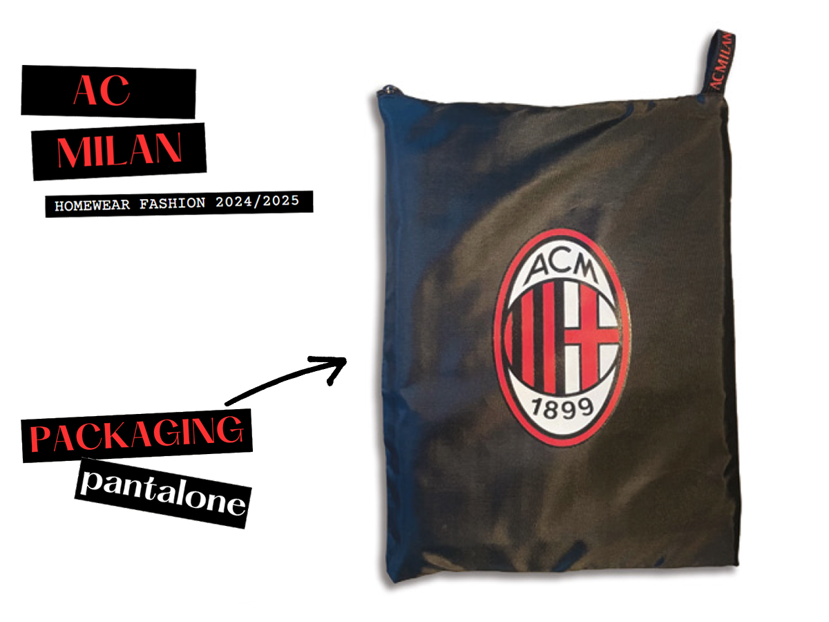 MILAN PANTALONE SCRITTA, ASSORTITO | Ellepiu