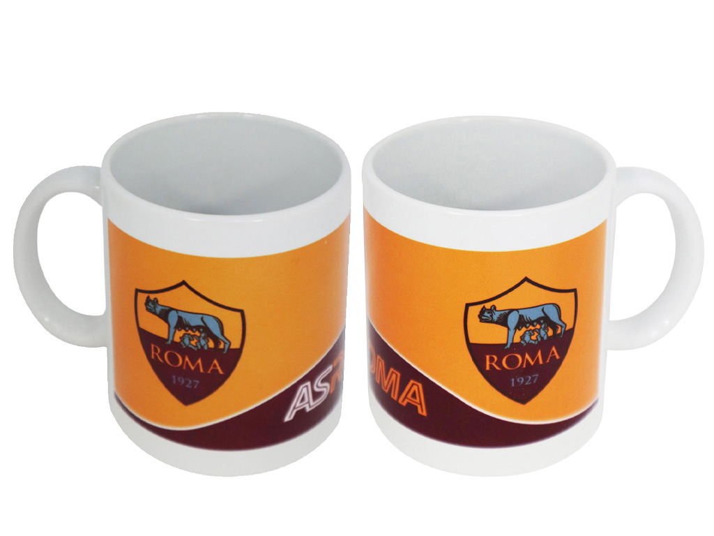 ROMA TAZZA MUG BICOLORE, ASROMA | Ellepiu