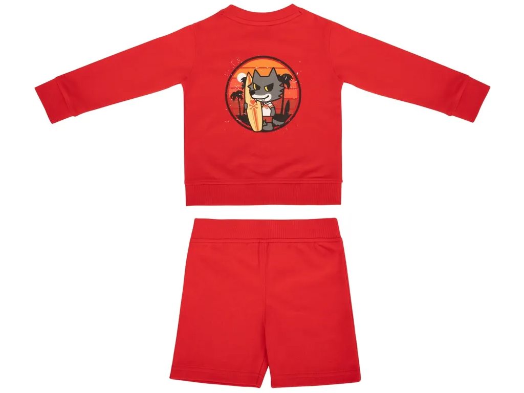 ROMA TUTA SHORT BABY,RED 18-24M | Ellepiu