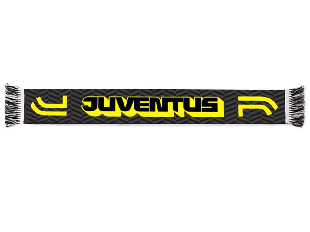 JUVE SCIARPA RASO DOPPIATA, FLUO | Ellepiu