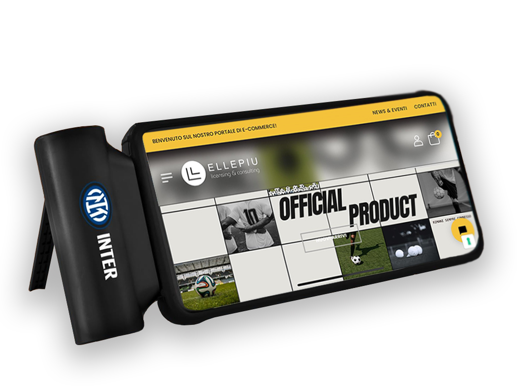 INTER POWERBANK CON STAND, 4500 mAh | Ellepiu