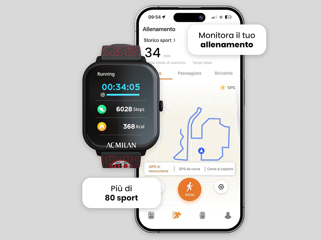 MILAN SMARTWATCH, CINT.PATTERN 1899 | Ellepiu