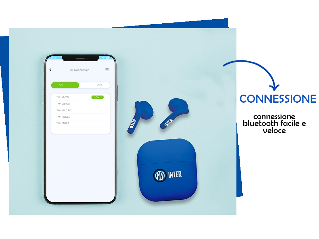 INTER AURICOLARI SENZA FILO, BOX RICARICA | Ellepiu